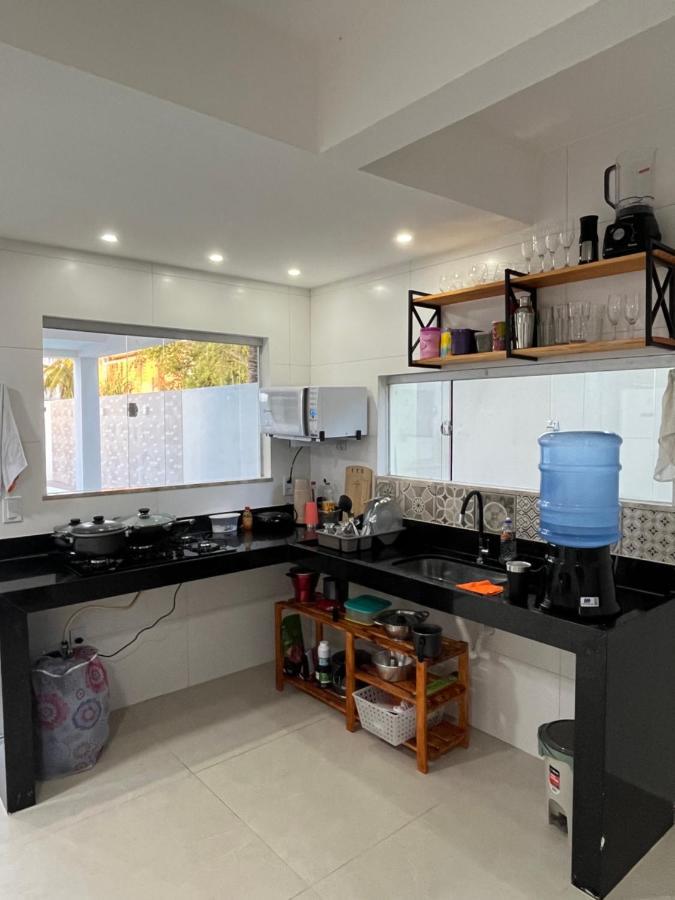 Casa Com Piscina Em Coroa Vermelha Santa Cruz Cabrália Kültér fotó
